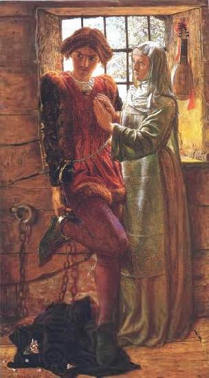 William Holman Hunt Claudio and Isabella oil painting picture